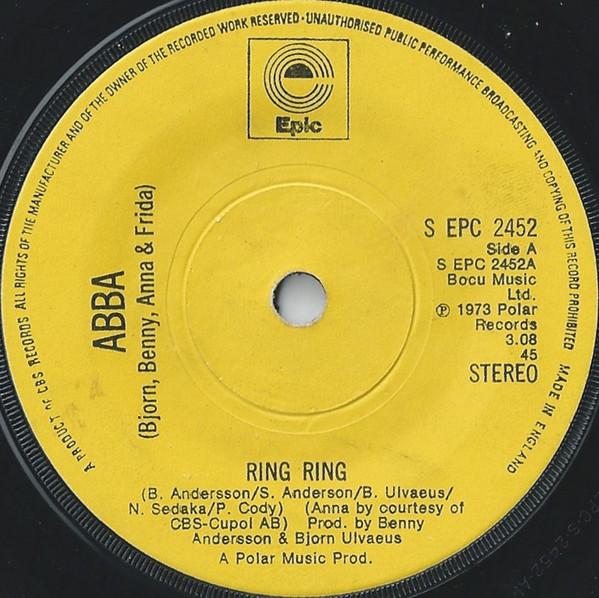ABBA, Björn & Benny, Agnetha & Anni-Frid - Ring Ring