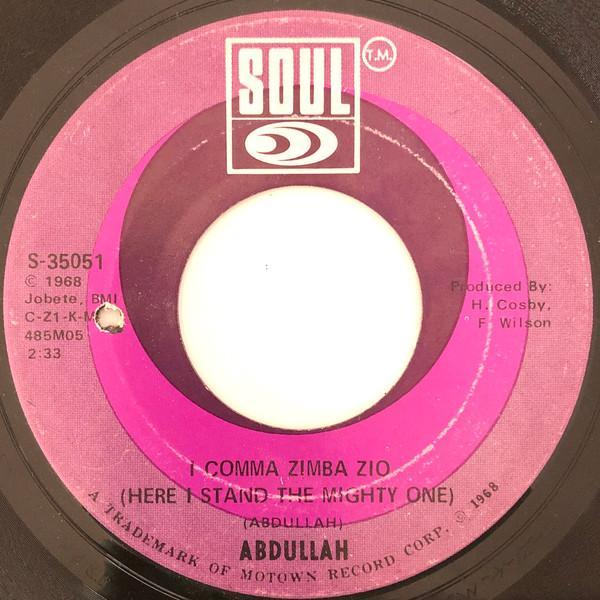 Abdullah (2) - I Comma Zimba Zio / Why Them, Why Me