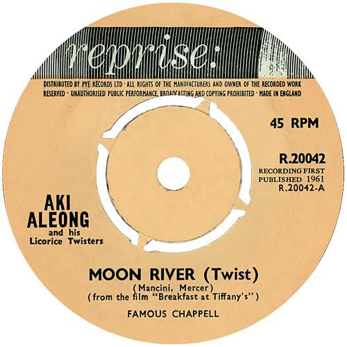 Aki Aleong And His Licorice Twisters - Moon River / Tonight