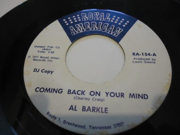 Al Barkle - Coming Back On Your Mind