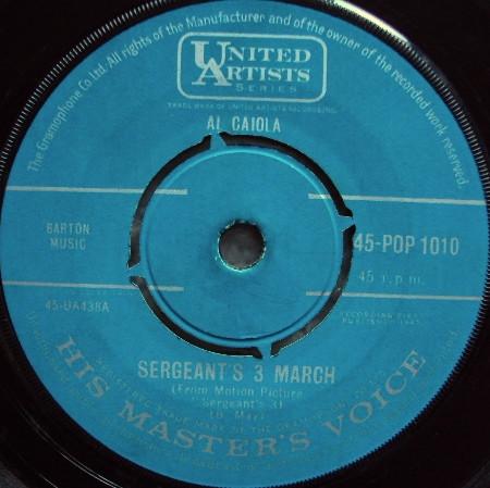 Al Caiola - Sergeant's 3 March
