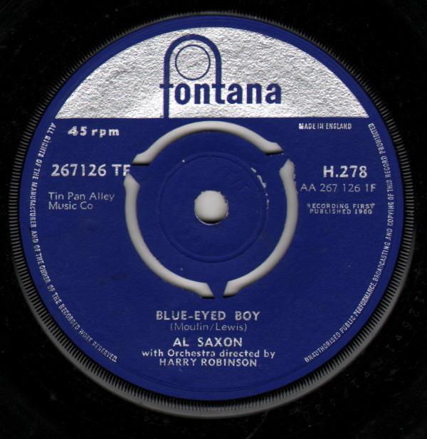 Al Saxon - Blue-Eyed Boy