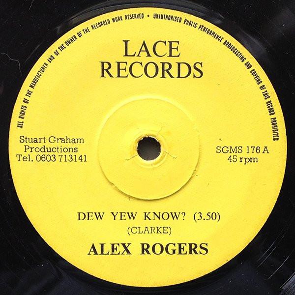 Alex Rogers (5) - Dew Yew Know? / Yew Gotta Talk Nice