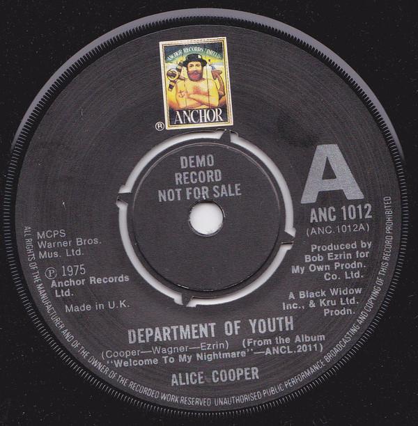 Alice Cooper (2) - Department Of Youth