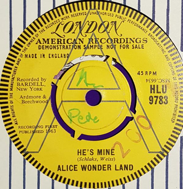 Alice Wonder Land - He's Mine