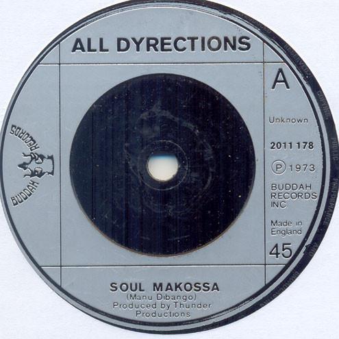 All Dyrections - Soul Makossa / On The Top Of It