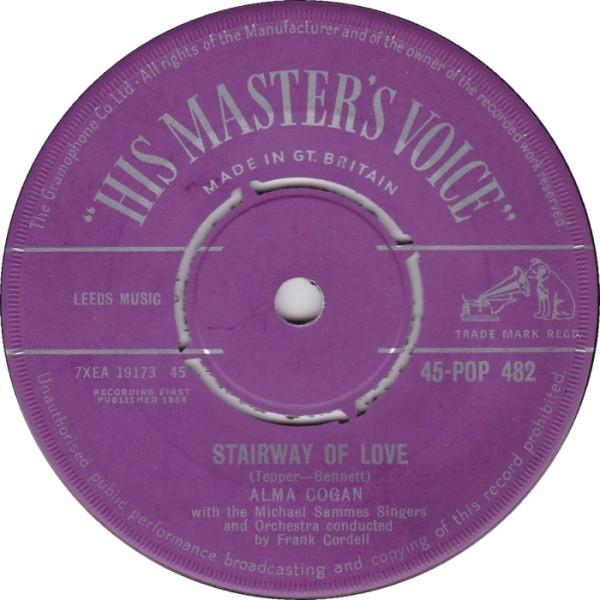 Alma Cogan - Stairway Of Love