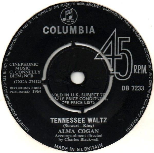 Alma Cogan - Tennessee Waltz