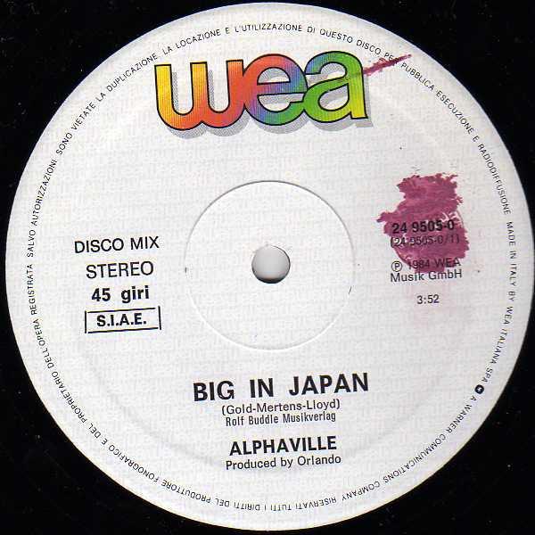 Alphaville - Big In Japan