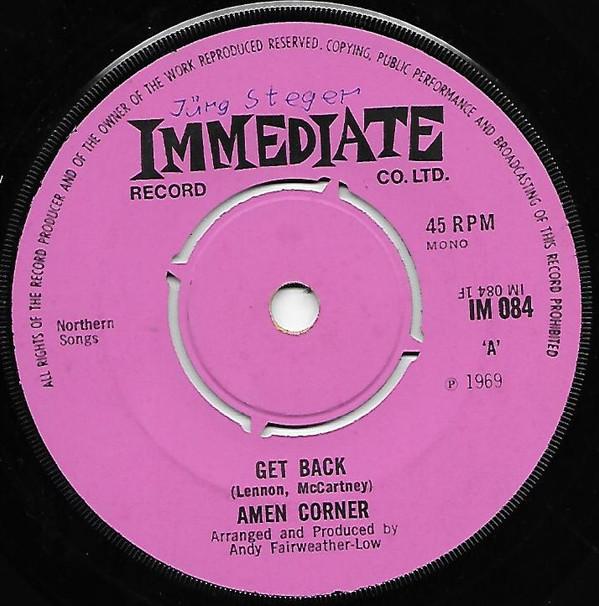 Amen Corner - Get Back