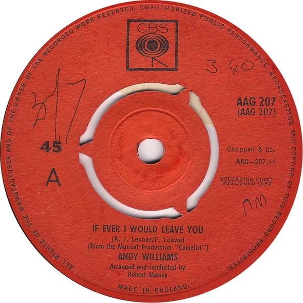 Andy Williams - If Ever I Would Leave You