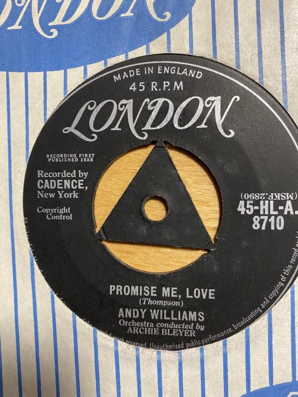 Andy Williams - Promise Me, Love