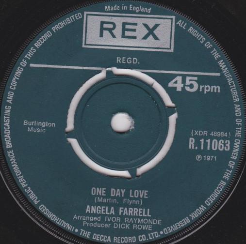 Angela Farrell - One Day Love