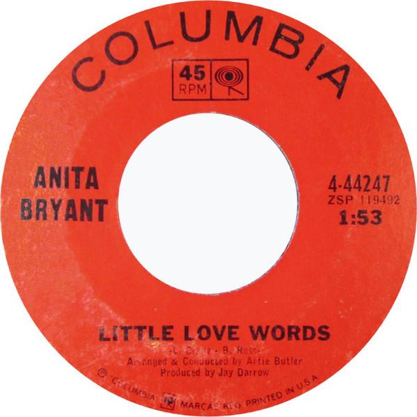 Anita Bryant - Little Love Words
