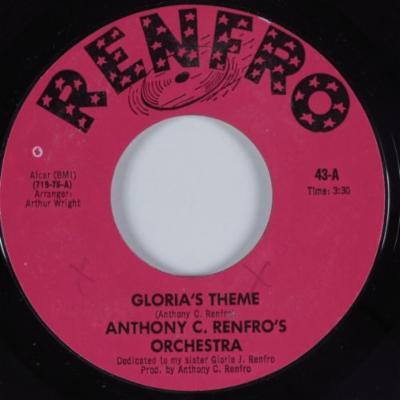 Anthony C. Renfro & Friends - Gloria's Theme / A Whole Lot Of Nothin'
