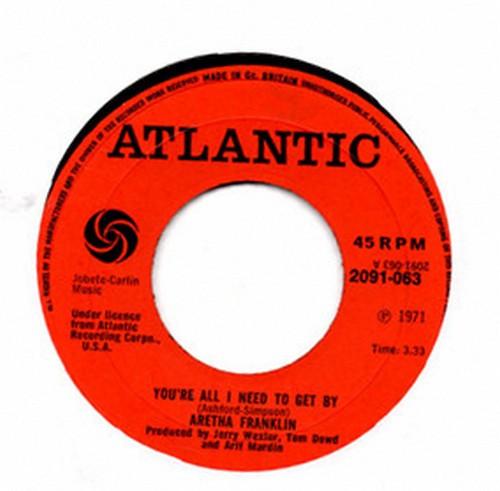 Aretha Franklin - You're All I Need To Get By / The Border Song