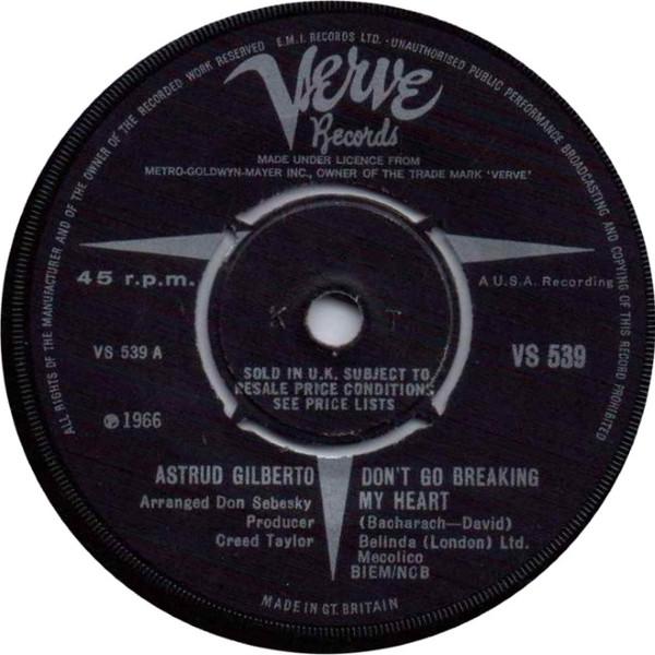 Astrud Gilberto - Don't Go Breaking My Heart