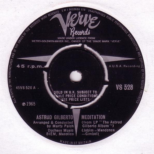 Astrud Gilberto - Meditation / And Roses And Roses
