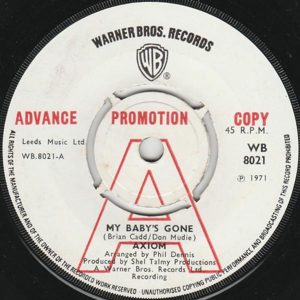 Axiom (14) - My Baby's Gone