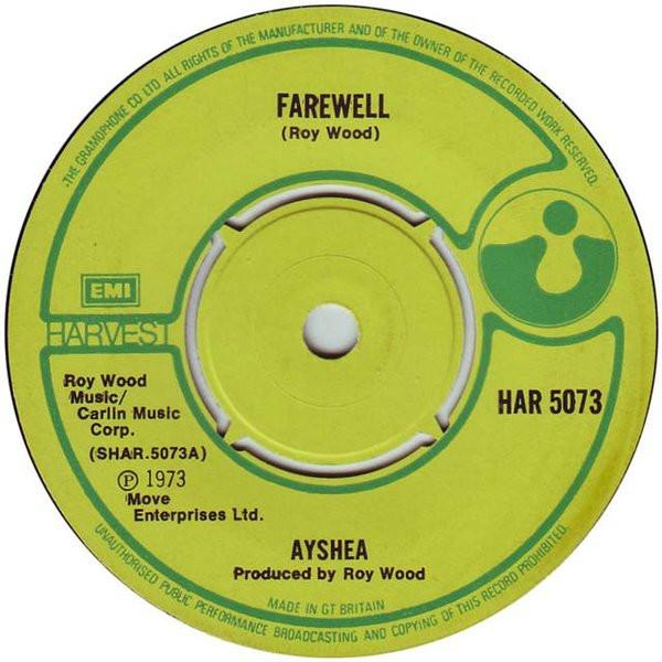 Ayshea Brough - Farewell