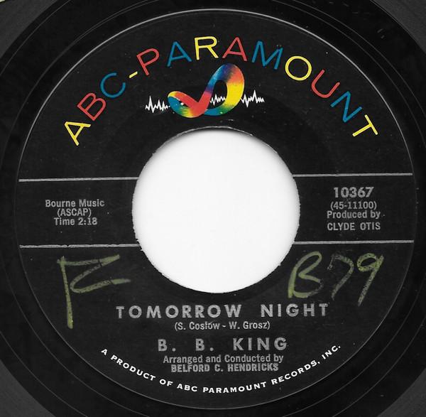 B.B. King - Tomorrow Night / Mother's Love