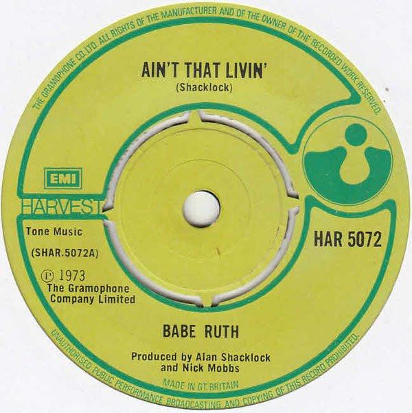 Babe Ruth - Ain't That Livin'