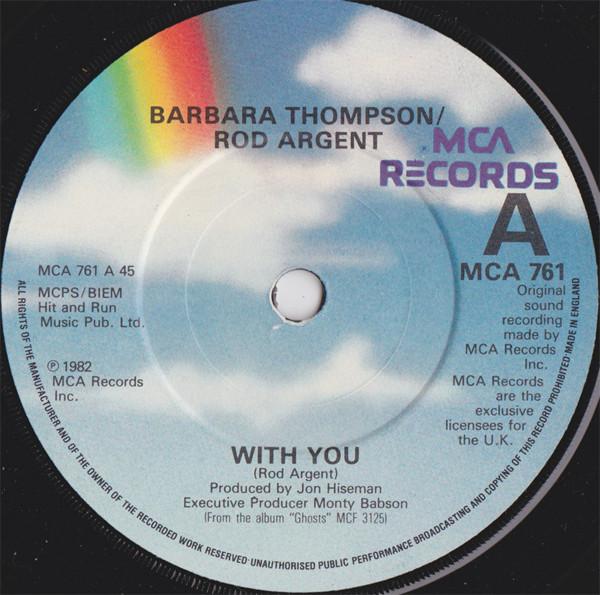 Barbara Thompson, Rod Argent - With You