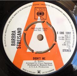 Barbra Streisand - Didn't We