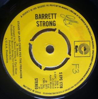 Barrett Strong - Stand Up And Cheer  For The Preacher