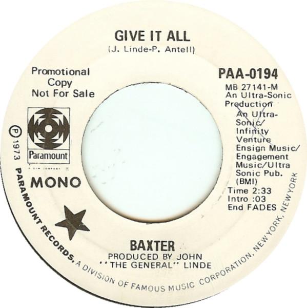 Baxter (16) - Give It All