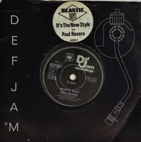 Beastie Boys - It's The New Style B/w Paul Revere