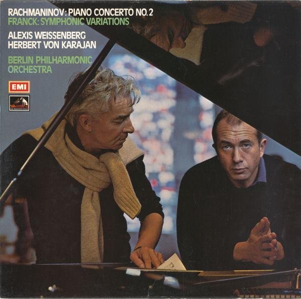 Berliner Philharmoniker, Herbert von Karajan, Sergei Vasilyevich Rachmaninoff, César Franck, Alexis Weissenberg - Piano Concerto No. 2 / Symphonic Variations