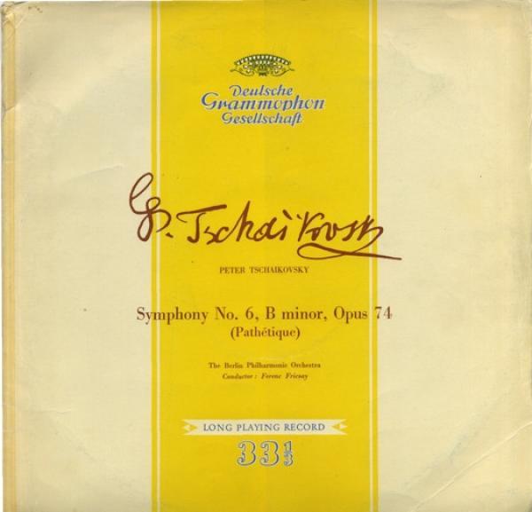 Berliner Philharmoniker, Ferenc Fricsay, Pyotr Ilyich Tchaikovsky - Symphony No. 6, B Minor, Opus 74 (Pathétique)