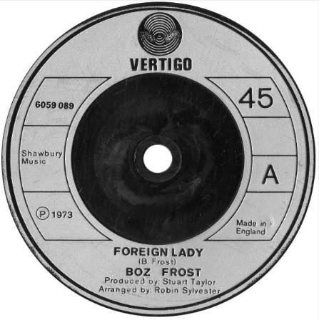 Bernie Frost - Foreign Lady