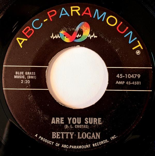 Betty Logan - Are You Sure / Teen Age Party