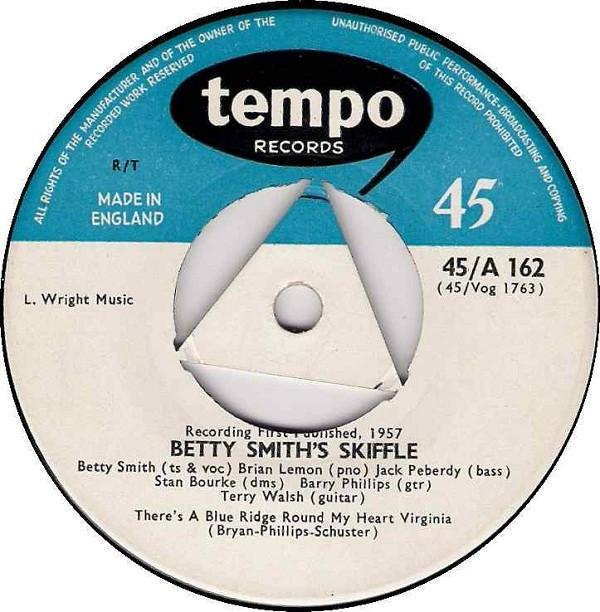 Betty Smith's Skiffle - There's A Blue Ridge Round My Heart Virginia