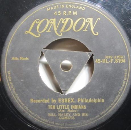 Bill Haley And His Comets - Ten Little Indians / Rocking Chair On The Moon