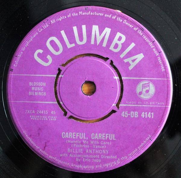 Billie Anthony - Careful, Careful
