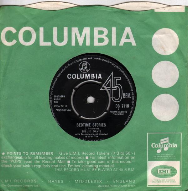 Billie Davis - Bedtime Stories