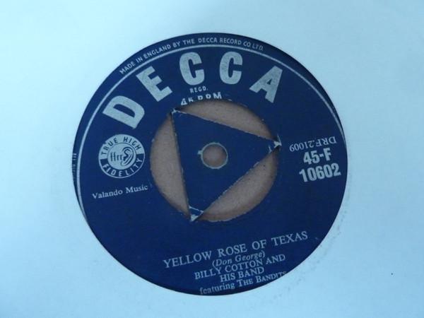 Billy Cotton And His Band - Yellow Rose Of Texas / Domani