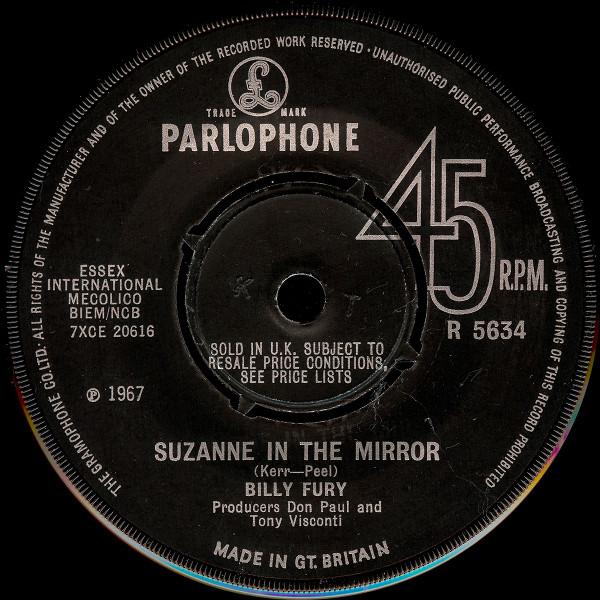 Billy Fury - Suzanne In The Mirror