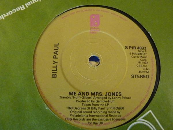 Billy Paul - Me And Mrs. Jones