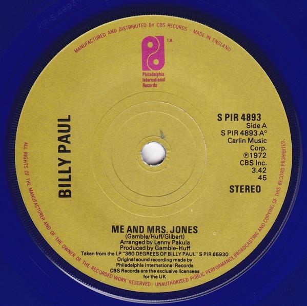 Billy Paul - Me And Mrs. Jones