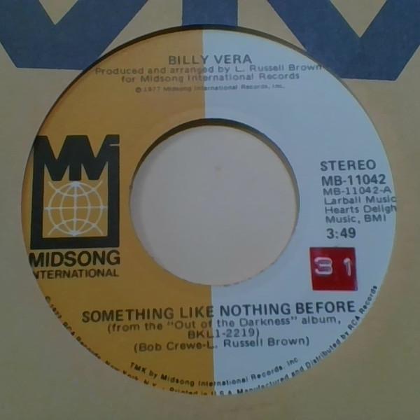 Billy Vera - Something Like Nothing Before