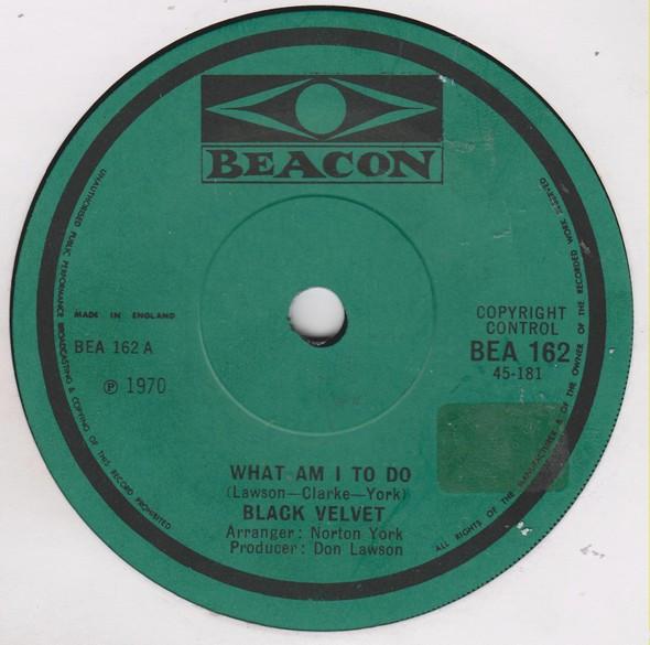 Black Velvet - What Am I To Do