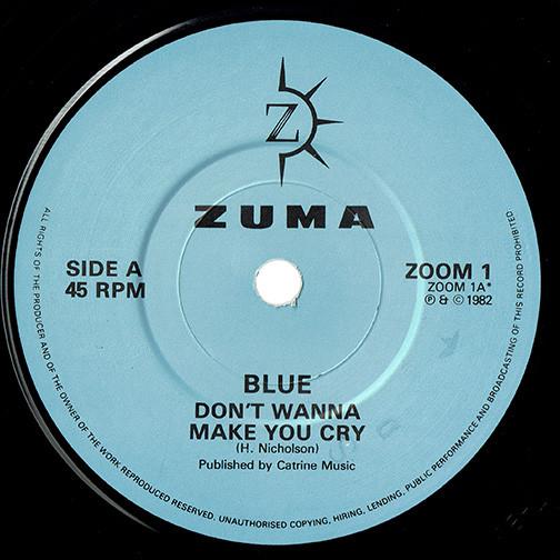 Blue (31) - Don't Wanna Make You Cry / Moonlight