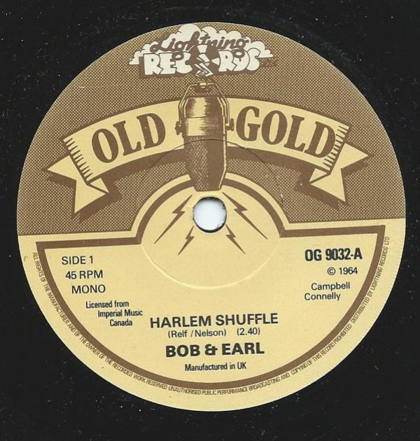 Bob & Earl, Jackie Lee - Harlem Shuffle / The Duck