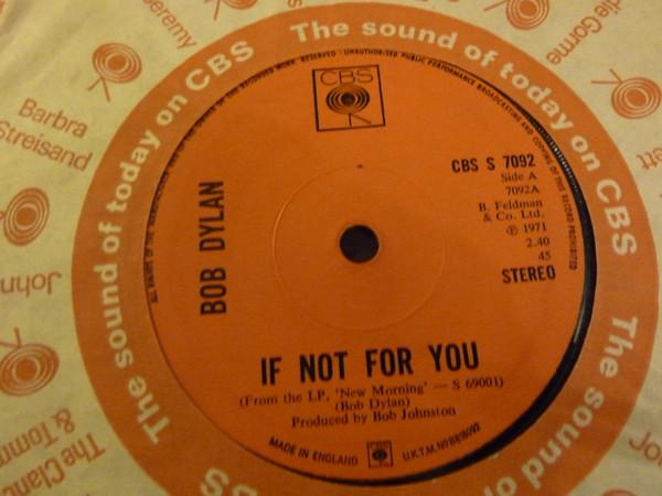 Bob Dylan - If Not For You