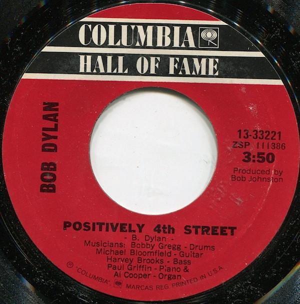 Bob Dylan - Positively 4th Street / Subterranean Homesick Blues