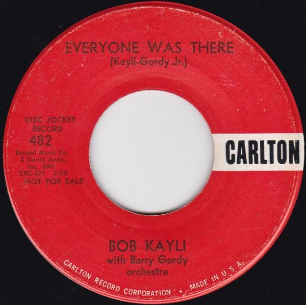 Bob Kayli, Berry Gordy Orchestra - Everyone Was There